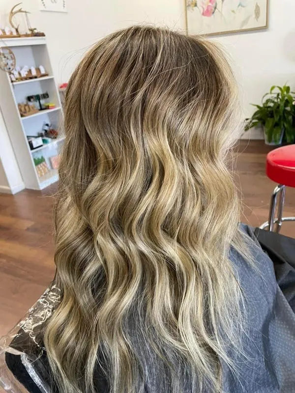 Honey balayage by Halo Salon in Crystal Springs, MS